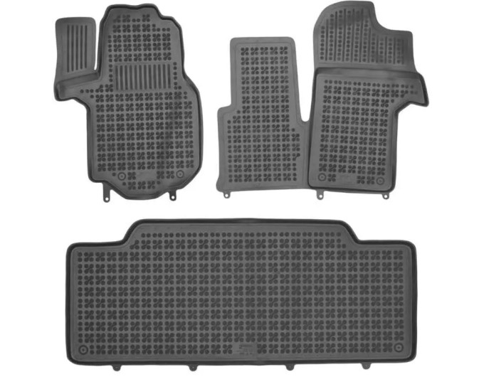 Резиновые коврики в салон REZAW-PLAST Volkswagen Crafter II (с доп.материалом у водителя) полный комплект 2016-... / RP 200122, цена: 3 792 грн.