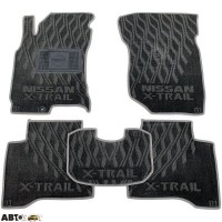 Текстильні килимки в салон Nissan X-Trail (T30) 2001- (V) серые AVTO-Tex