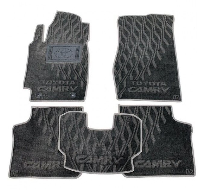 Текстильные коврики в салон Toyota Camry 30 2001-2006 (V) серые AVTO-Tex, цена: 1 412 грн.