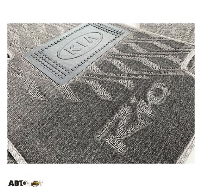 Текстильные коврики в салон Kia Rio 2005-2011 (V) серые AVTO-Tex, цена: 1 570 грн.