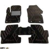 Текстильні килимки в салон Ford Focus 3 2011- (X) AVTO-Tex