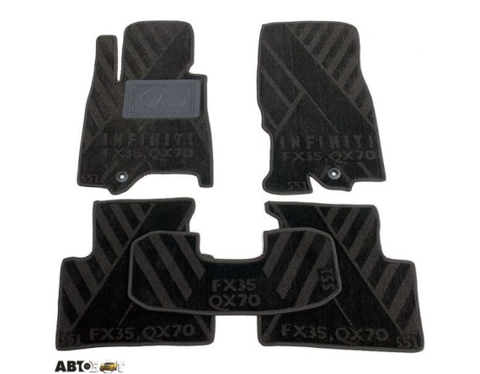 Текстильные коврики в салон Infiniti FX/QX70 2008- (X) AVTO-Tex, цена: 1 412 грн.