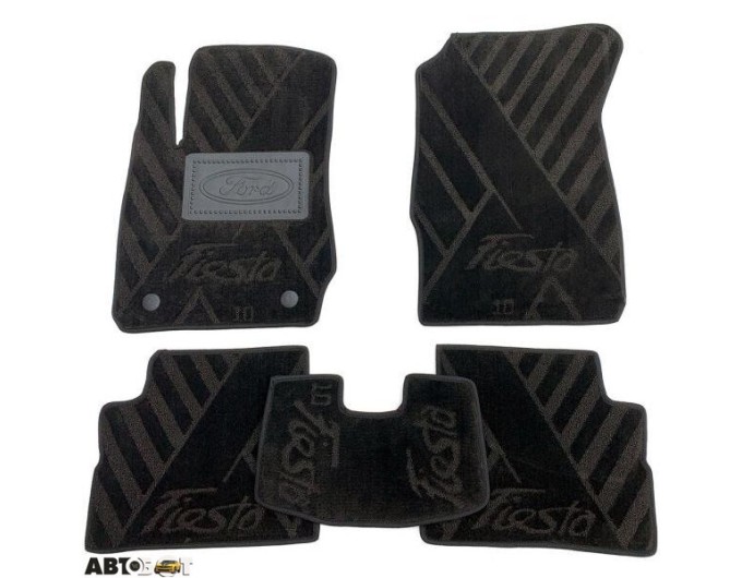 Текстильні килимки в салон Ford Fiesta 2008- (X) AVTO-Tex, ціна: 1 412 грн.