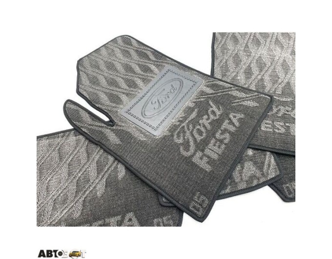 Текстильные коврики в салон Ford Fiesta 2002-2008 (V) серые AVTO-Tex, цена: 1 412 грн.
