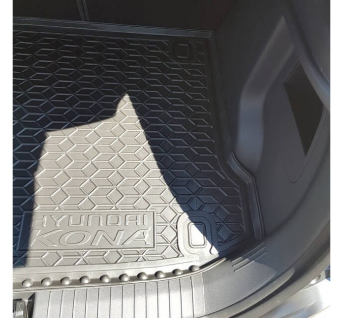 Автомобильный коврик в багажник Hyundai Kona 2018- (Avto-Gumm), цена: 824 грн.