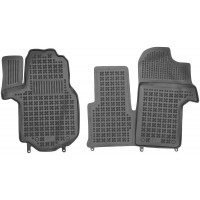 Гумові килимки в салон REZAW-PLAST Volkswagen Crafter II (з дод.матеріалом у водія) 1 row of seats 2016-... / RP 200122P