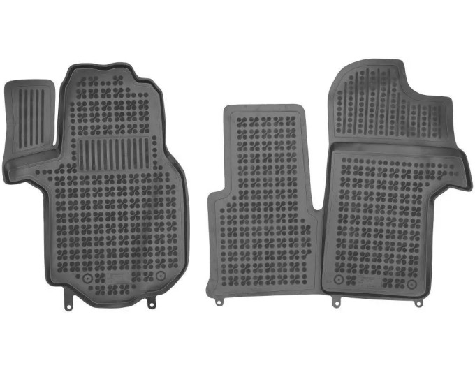 Резиновые коврики в салон REZAW-PLAST Volkswagen Crafter II (с доп.материалом у водителя) 1 row of seats 2016-... / RP 200122P, цена: 2 412 грн.
