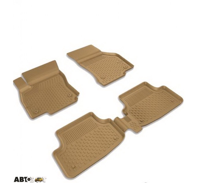 Килимки автомобільні в салон SAHLER 4D для Volkswagen Passat B7 2011-2014 Бежевий (VW-10B), ціна: 3 462 грн.