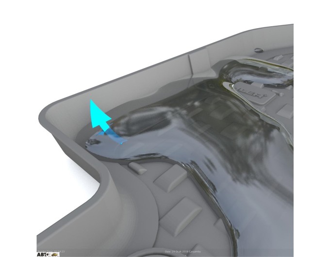 Килимки автомобільні в салон SAHLER 4D для Volkswagen Passat B7 2011-2014 Бежевий (VW-10B), ціна: 5 020 грн.
