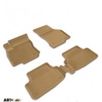 Килимки автомобільні в салон SAHLER 4D для Volkswagen Passat B6 2005-2010 Бежевий (VW-05B)
