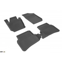 Килимки автомобільні в салон SAHLER 4D для Volkswagen Polo 2010-2017 (VW-15)