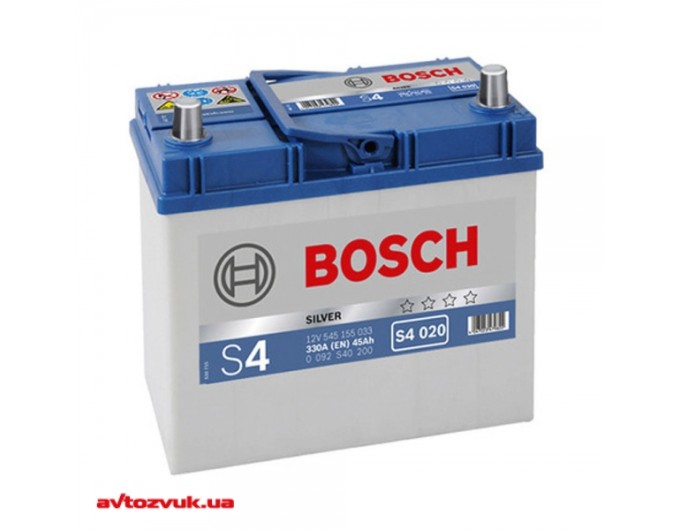 Автомобільний акумулятор Bosch 6CT-45 S4 Silver (S40 200), ціна: 6 568 грн.