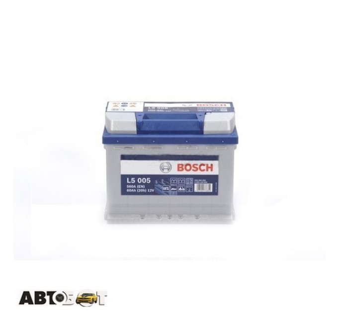 Автомобільний акумулятор Bosch 6СТ-60 АзЕ (0 092 L50 050), ціна: 7 138 грн.