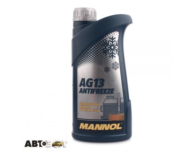 Антифриз MANNOL Antifreeze AG13+ Advanced жовтий концентрат 1л, ціна: 182 грн.
