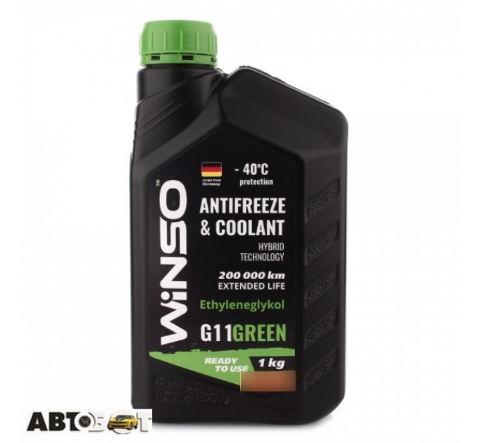 Антифриз Winso ANTIFREEZE & COOLANT WINSO GREEN G11 880960 1кг, цена: 101 грн.
