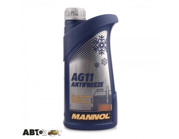 Антифриз MANNOL Antifreeze AG11 синій -40С 1л, ціна: 170 грн.