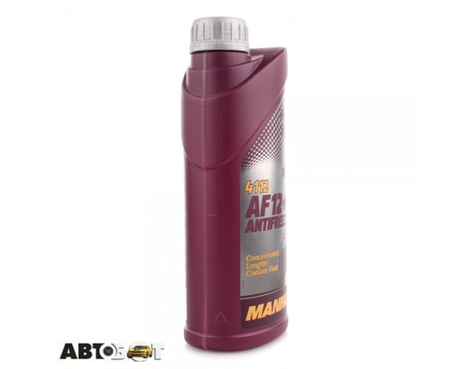 Антифриз MANNOL Antifreeze AF12+ червоний -40C 1л, ціна: 129 грн.