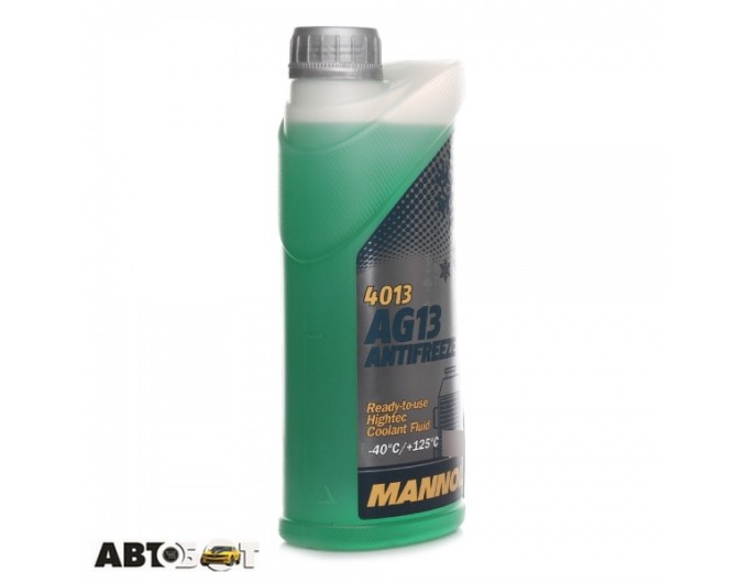 Антифриз MANNOL Antifreeze AG13 зелений -40C 1л, ціна: 114 грн.