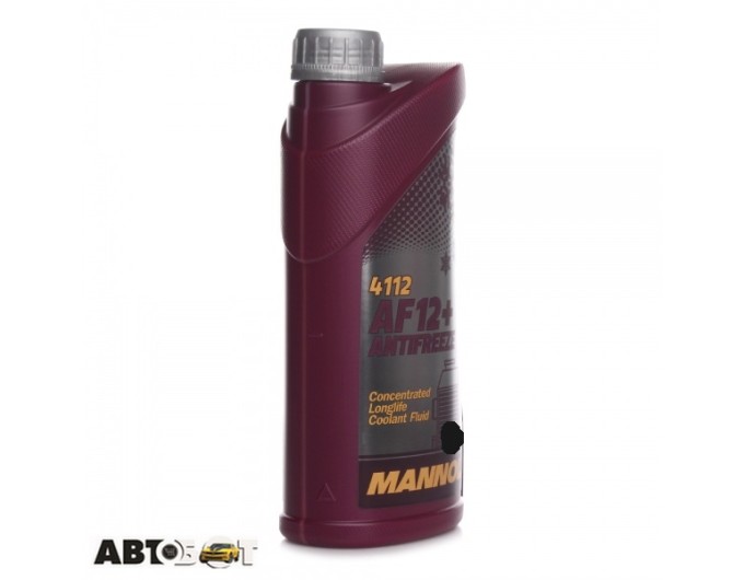 Антифриз MANNOL Longlife Antifreeze AF12+ червоний концентрат 1л, ціна: 186 грн.
