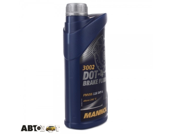 Гальмівна рідина MANNOL BREMSFLUSSIGKEIT DOT 4 3002 1л, ціна: 425 грн.