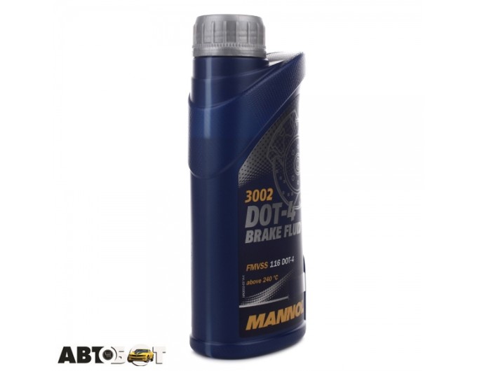 Гальмівна рідина MANNOL BREMSFLUSSIGKEIT Synthetic DOT 4 500мл, ціна: 499 грн.