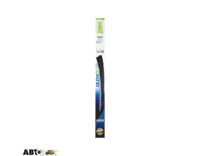 Двірник безкаркасний Valeo SILENCIO 572316 650х580мм, ціна: 12 796 грн.