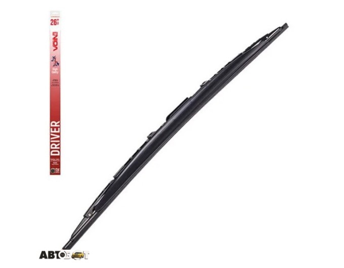 Дворник каркасный Voin DRIVER VD-26650 650мм, цена: 497 грн.