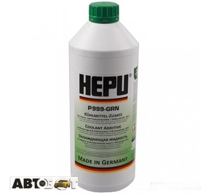 Антифриз HEPU G11 READY MIX зелений P900-RM11 GRN 1.5л, ціна: 256 грн.