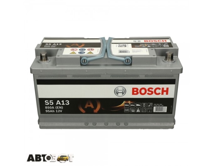 Автомобильный аккумулятор Bosch 6СТ-95 АзЕ AGM 0 092 S5A 130, цена: 22 624 грн.
