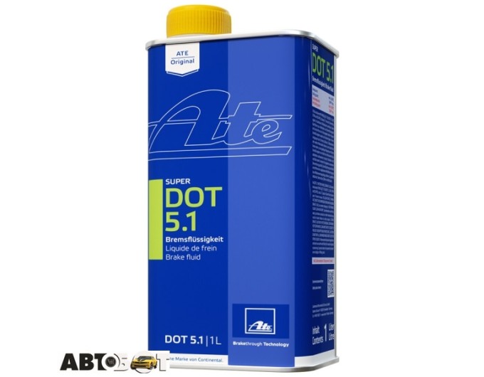 Тормозная жидкость ATE Super DOT 5.1 03990166122 1л, цена: 1 098 грн.