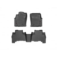 Коврики Weathertech Black для Lexus GX (mkII); Toyota 4Runner (mkV) / Land Cruiser Prado (J150)(4 fixings) 2013→