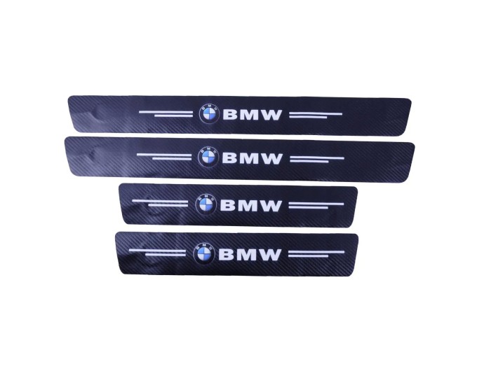 Защитная пленка на пороги автомобиля BMW Samurai Карбон 4D, цена: 298 грн.
