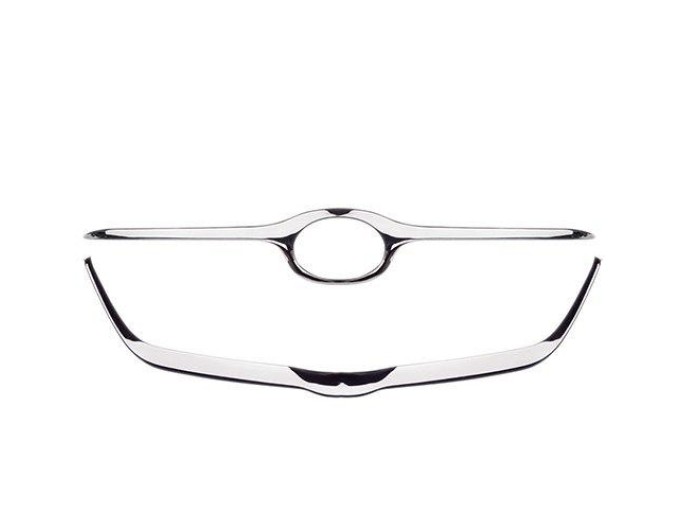 Toyota Corolla 2008-10 накладки решетки радиатора/2шт (DLAA GLC-T35AB), цена: 547 грн.