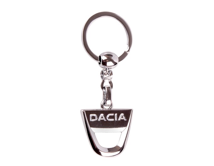 Брелок металлический хромированный Dacia, цена: 123 грн.