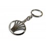 Брелок металевий хромований Daewoo