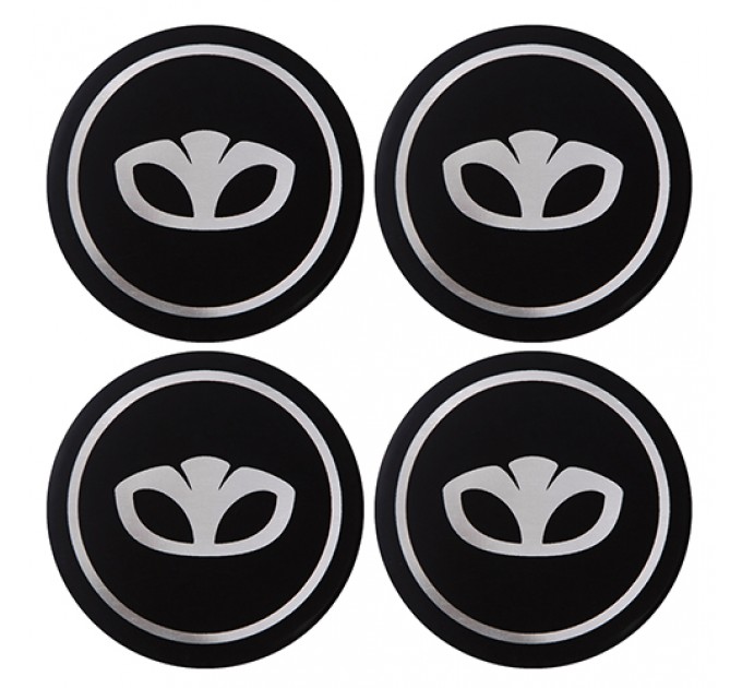 Наклейка на колпаки с логотипом Daewoo чорные (90мм), 4шт., цена: 97 грн.
