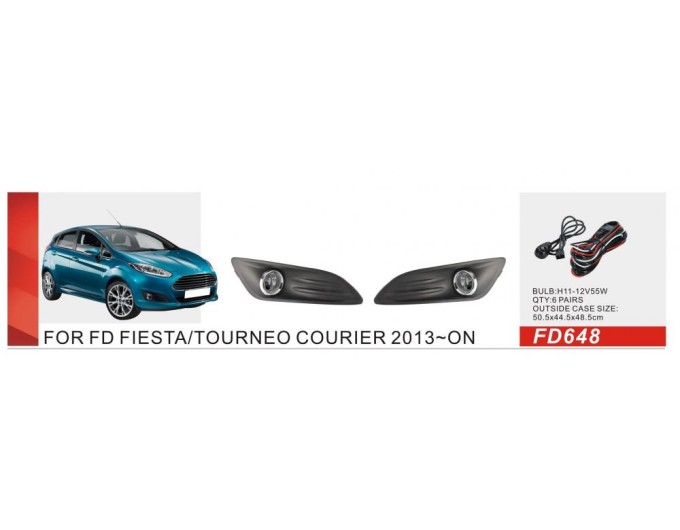 Фара противотуманная DLAA FD-648W Ford Fiesta 2013-17, цена: 2 614 грн.