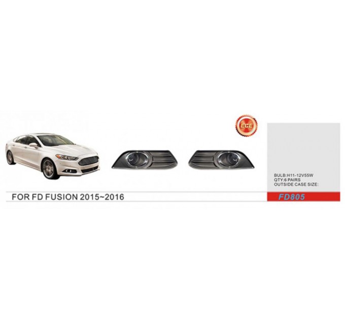 Фара противотуманная DLAA FD-805W Ford Fusion 2015-2017, цена: 4 075 грн.