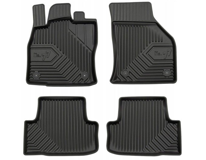 Резиновые коврики в салон FROGUM №77 Skoda Karoq 2017- FG 77407053, цена: 2 585 грн.