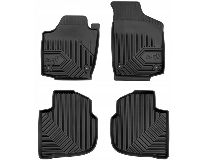 Резиновые коврики в салон FROGUM №77 Skoda Rapid (mkI); Seat Toledo (mkIV) 2012-2019 FG 77407480, цена: 2 585 грн.