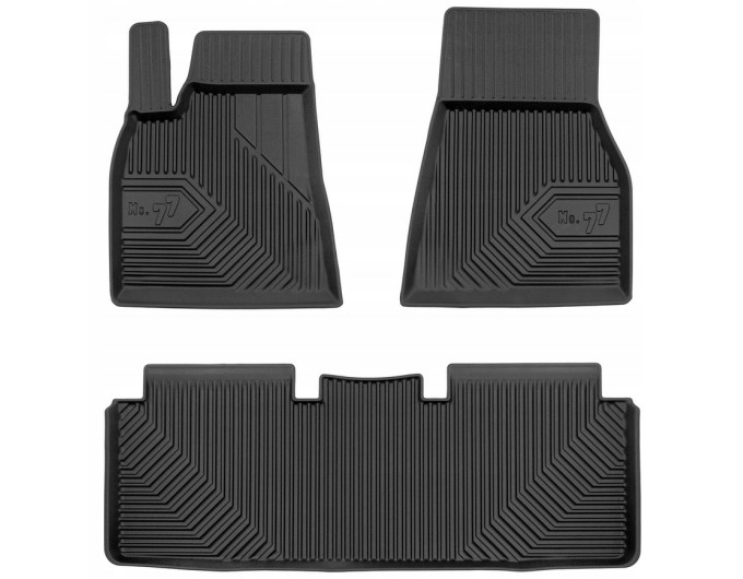 Резиновые коврики в салон FROGUM №77 Tesla Model S 2012- FG 77408623, цена: 2 585 грн.