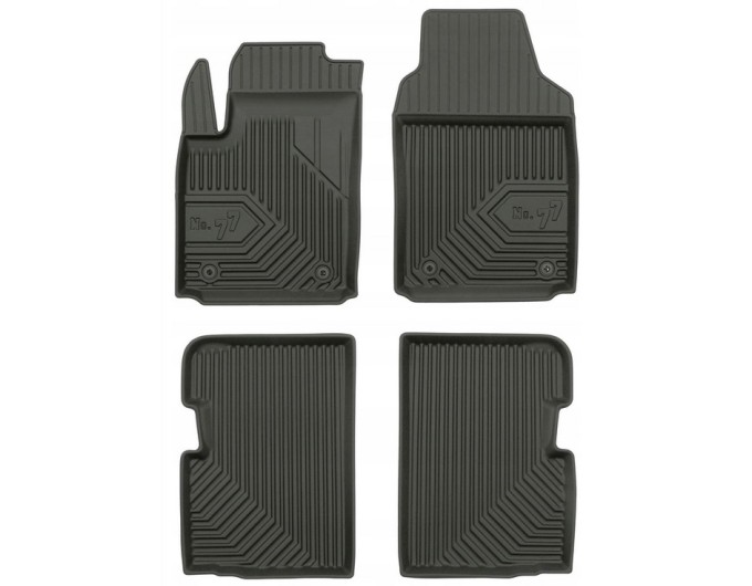 Резиновые коврики в салон FROGUM №77 Fiat 500 2007- FG 77409736, цена: 2 585 грн.
