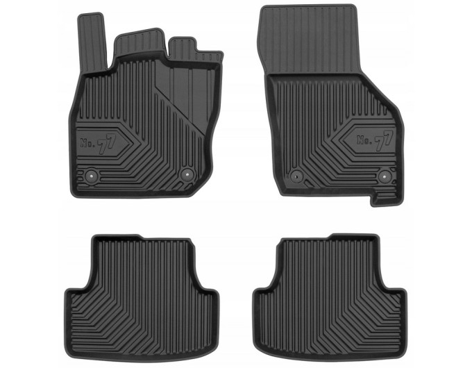Резиновые коврики в салон FROGUM №77 Volkswagen Golf 2019- Hybrid FG 77425002, цена: 2 585 грн.