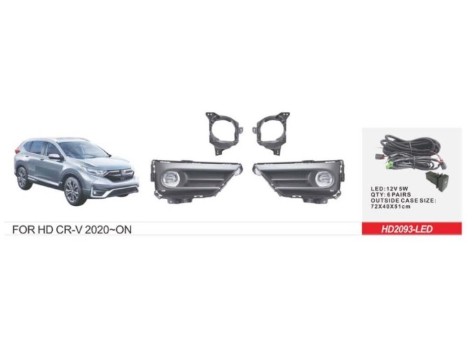 Фара протитуманна DLAA HD-2093L Honda CR-V 2019-..., ціна: 4 813 грн.