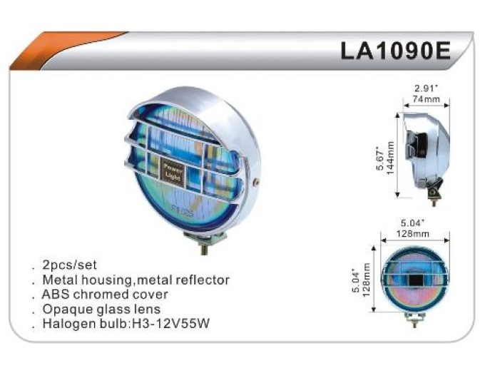 Фара противотуманная DLAA LA 1090 E-W хром, цена: 882 грн.