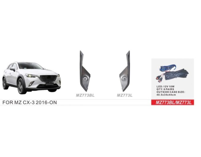 Фара протитуманна DLAA MZ-773BL Mazda CX-3 2015-..., ціна: 3 567 грн.