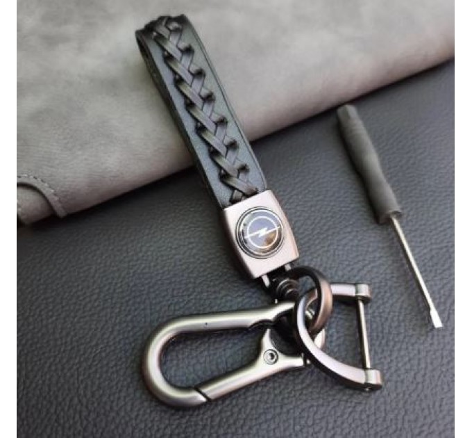 Брелок для ключів плетений з карабіном Opel з викруткою, ціна: 173 грн.