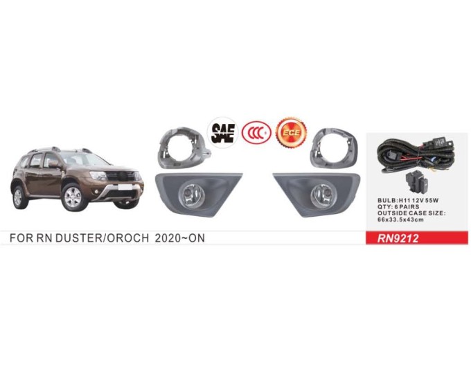 Фара протитуманна DLAA RN-9212 Renault Duster 2015-2018, ціна: 3 039 грн.