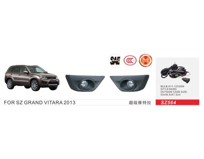 Фара противотуманная DLAA SZ-564 Suzuki Grand Vitara 2012-2017, цена: 2 727 грн.