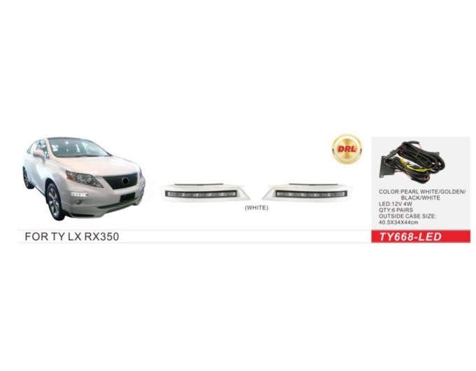 Фара протитуманна DLAA TY-668-LED/DRL Lexus RX 350 2009-2012, ціна: 2 596 грн.